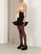 ZIMMERMANN
Illustration Flounce Mini dress