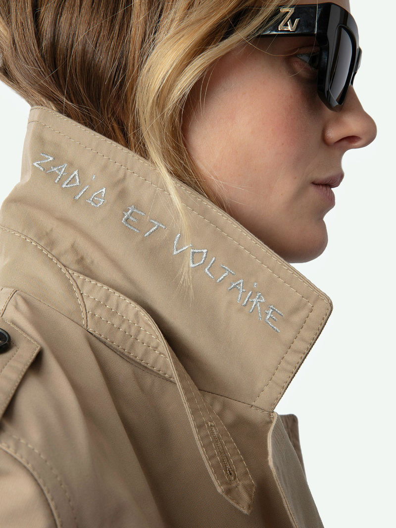 ZADIG & VOLTAIRE – Mandy Trench Coat