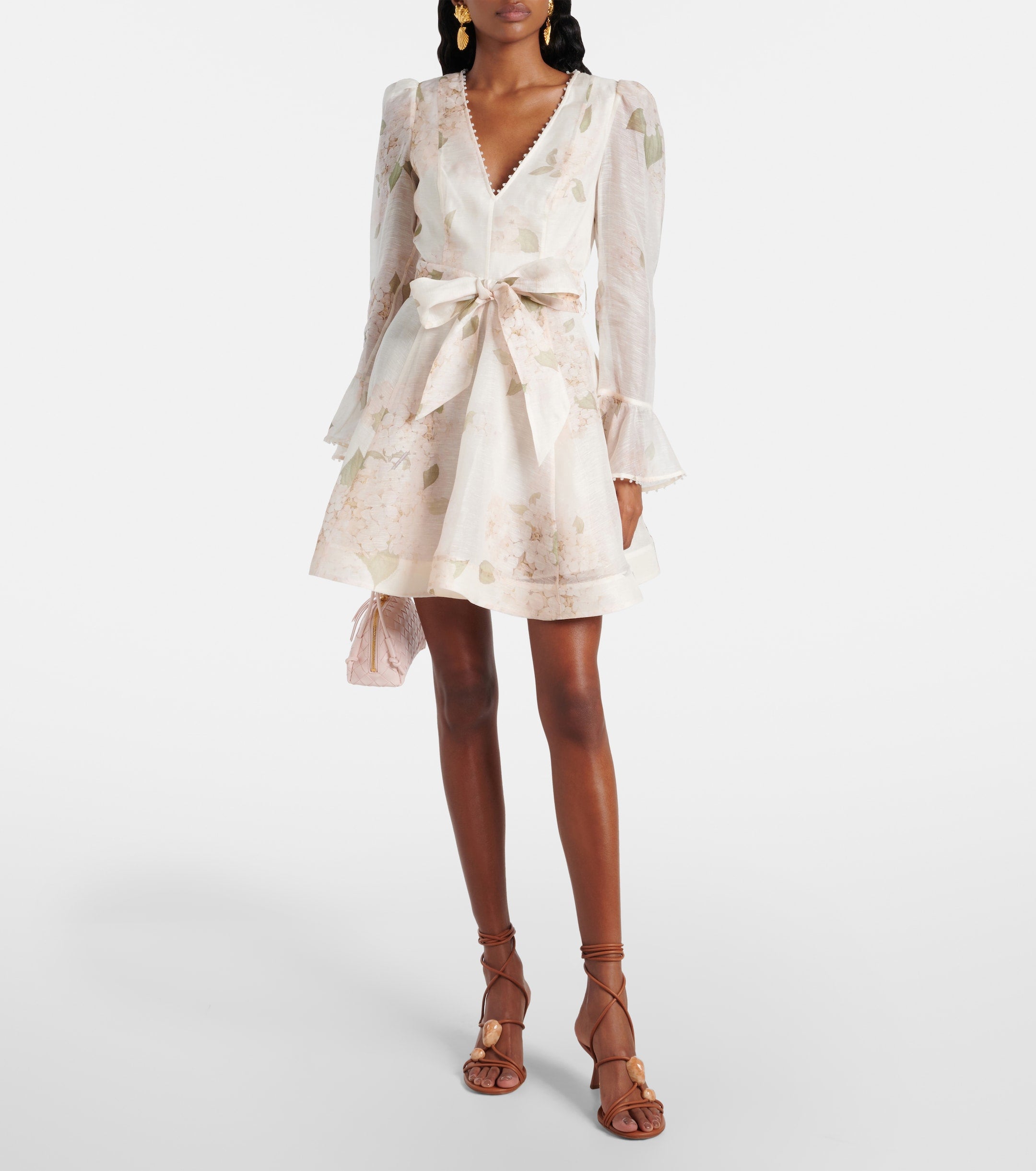 ZIMMERMANN
Balance Floral Linen-Silk Minidress