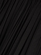 SAINT LAURENT Ruffled Skirt in Silk Crêpe Muslin