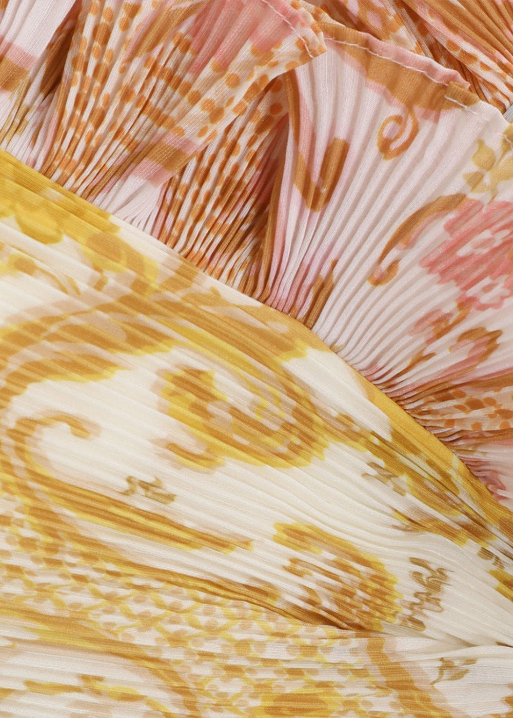 ZIMMERMANN Postcard pleated fan bodice