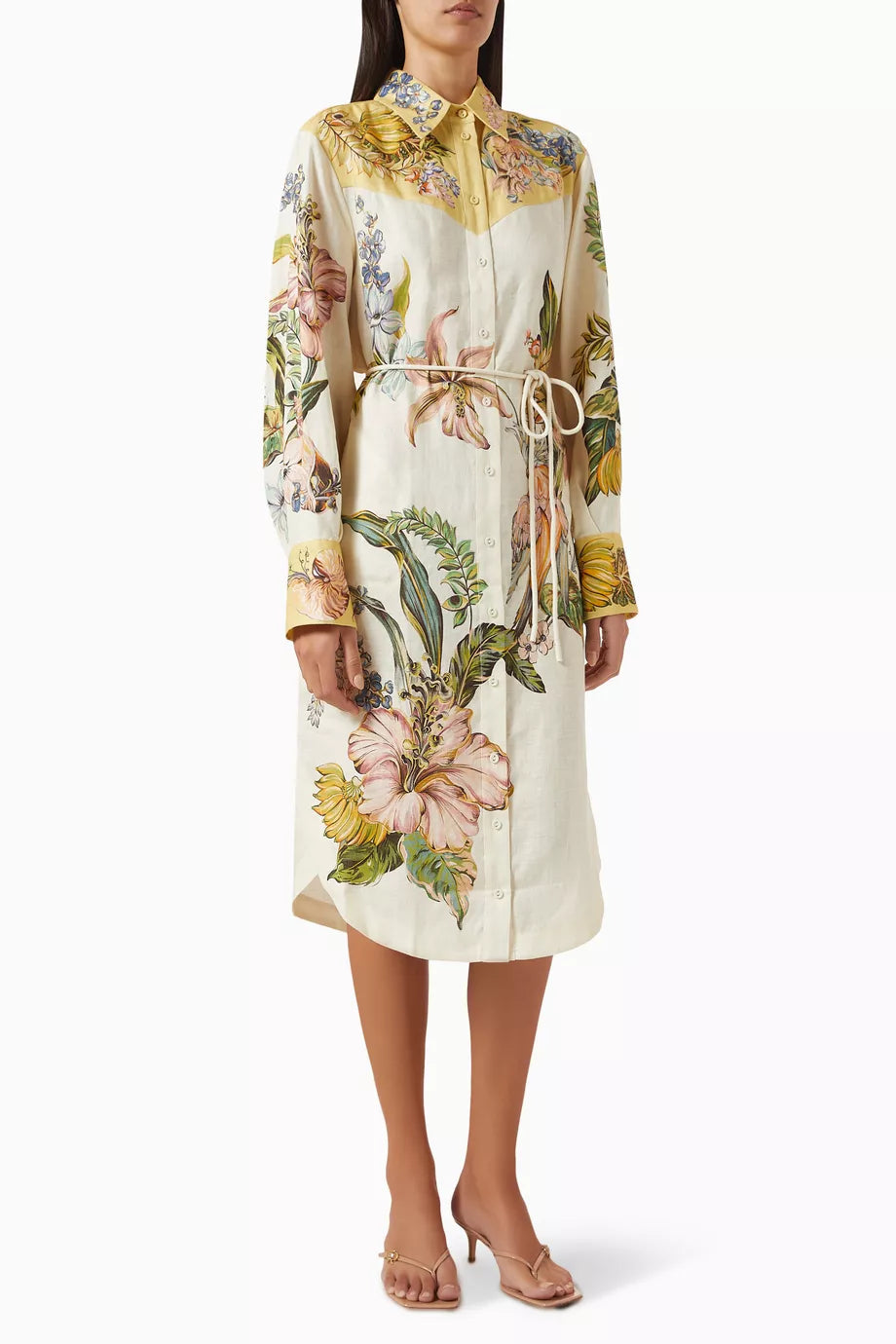 0104 ALÉMAIS

Oleander Linen Shirtdress