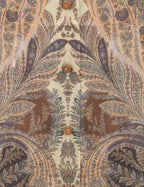 Zimmermann Hypnotic Satin Shirt — Denim Paisley