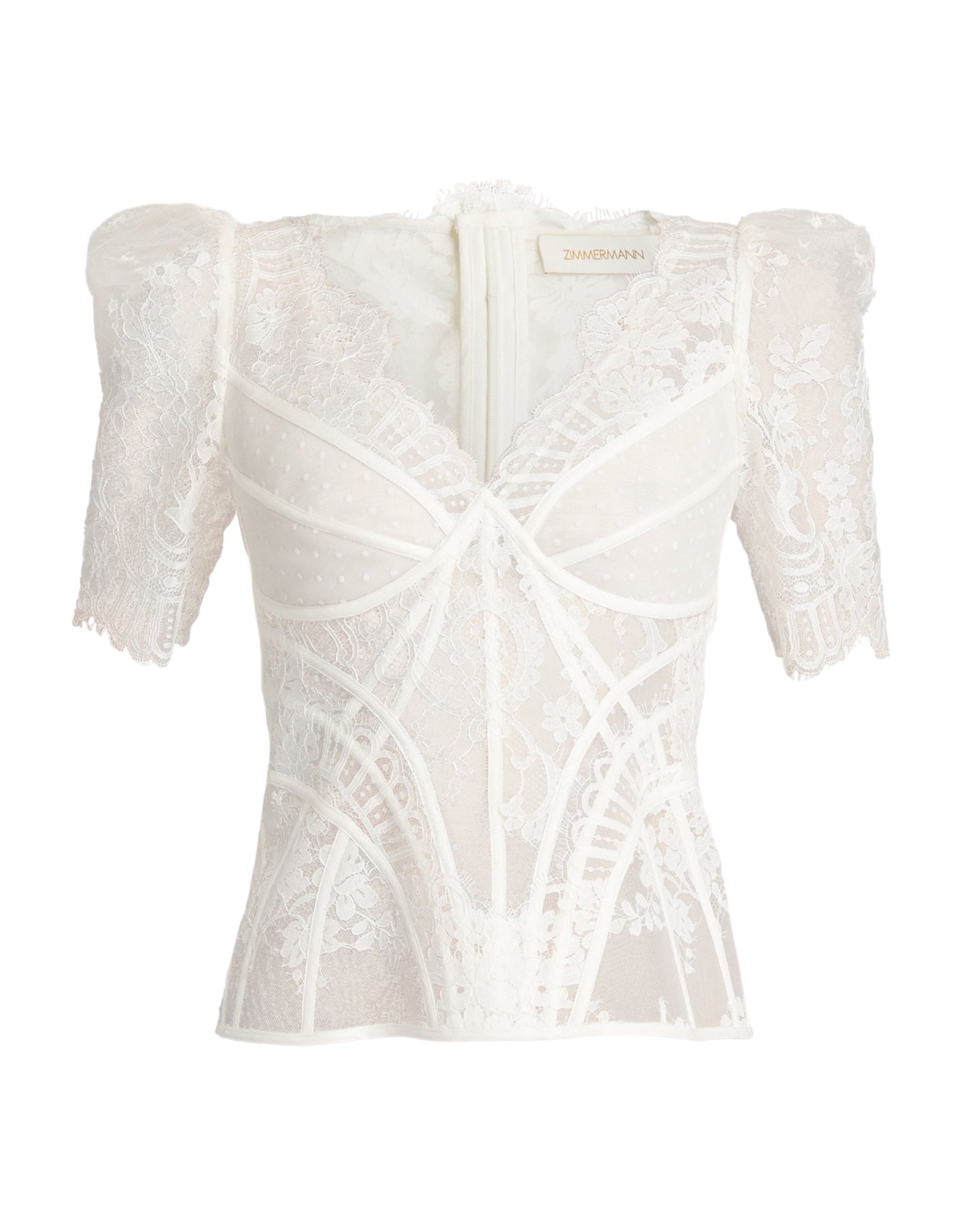 ZIMMERMANN Lace-Detail Dancer Blouse