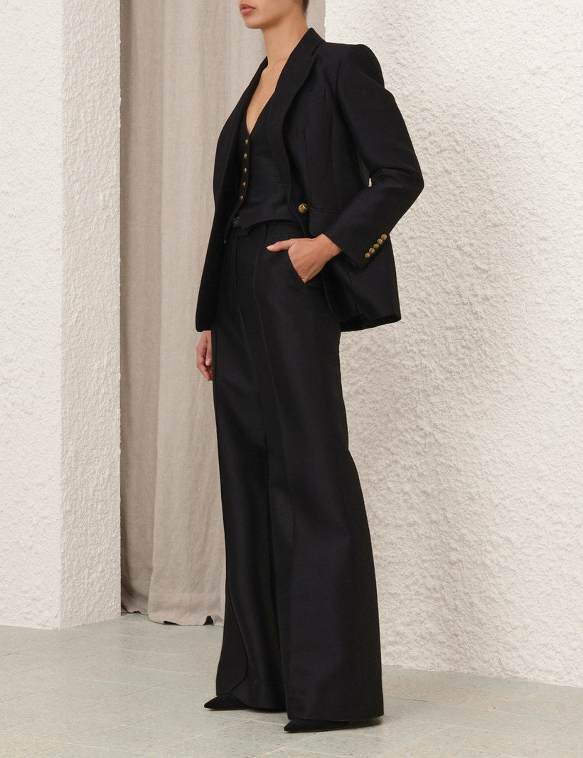 ZIMMERMANN Hypnotic Tailored Jacket – Black