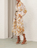 Zimmermann Ottie Tuck Shirt Dress