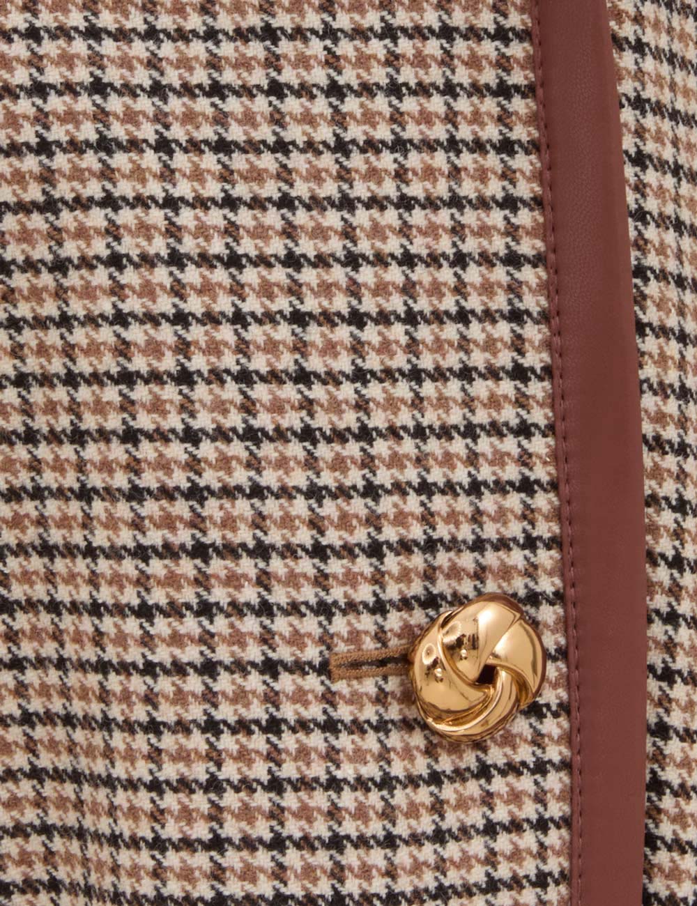 ZIMMERMANN
Hypnotic Check Wool Trench – Cream/Beige Check