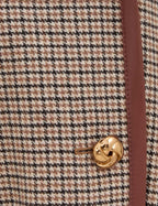 ZIMMERMANN
Hypnotic Check Wool Trench – Cream/Beige Check