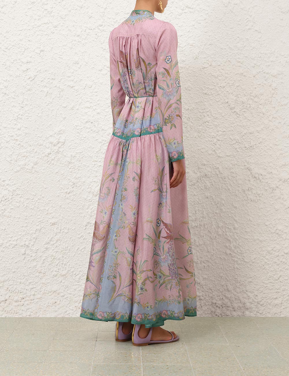 ZIMMERMANN – Indra Long Sleeve Maxi Dress