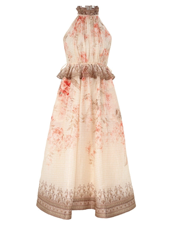 ZIMMERMANN
Illuminate Halter Midi Dress