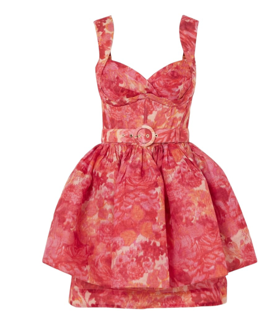 ZIMMERMANN High Tide minidress