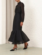 ZIMMERMANN
Hypnotic Jewelled Body Shirt – Black