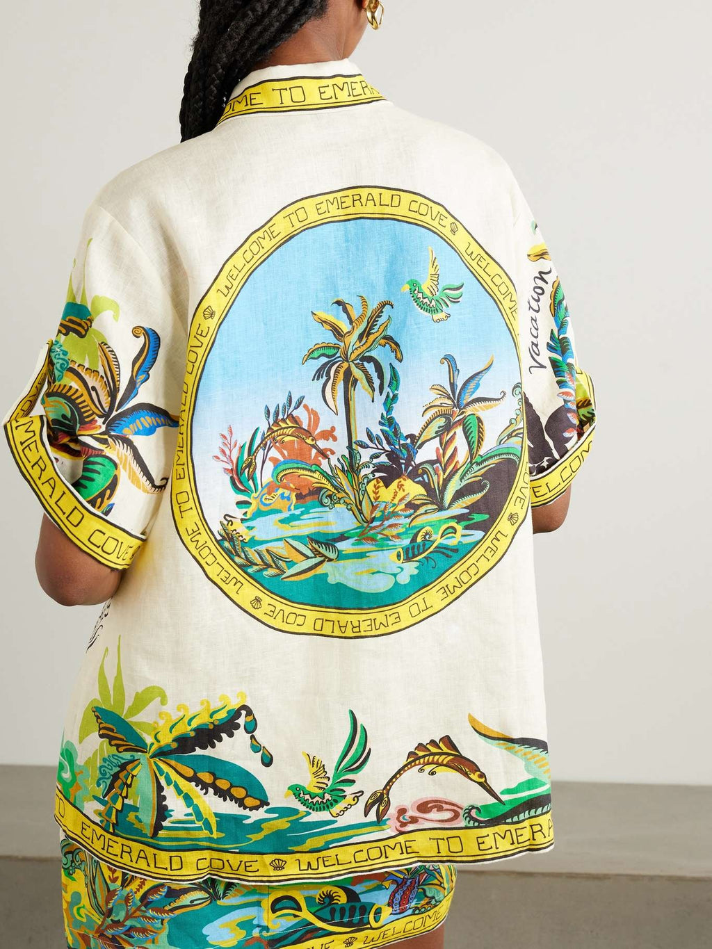 0109 ALÉMAIS

Day Dream Shirt & Sarong Skirt Set