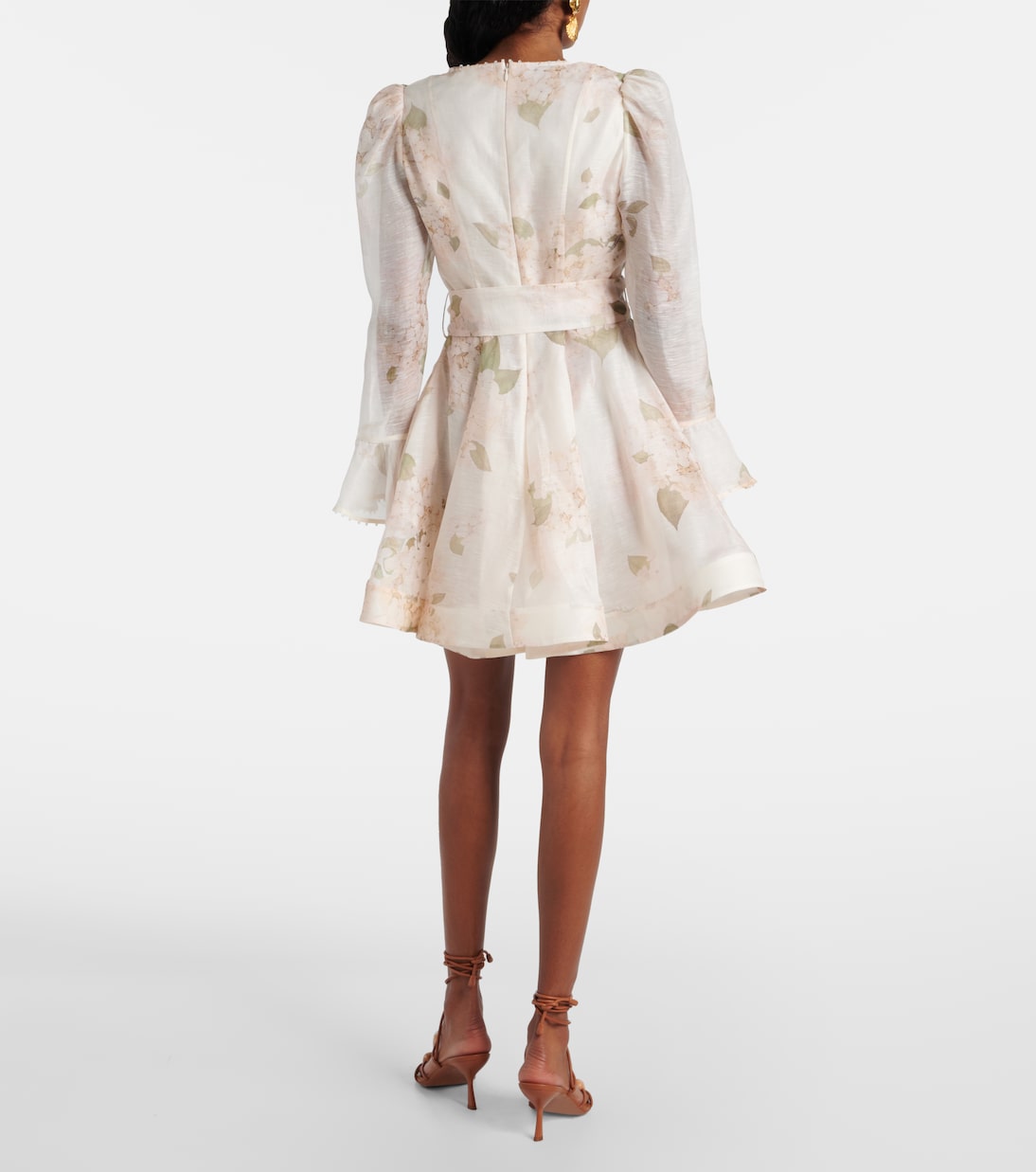 ZIMMERMANN
Balance Floral Linen-Silk Minidress