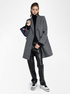ZADIG & VOLTAIRE
Miewl Wool-Blend Coat