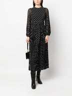 ZIMMERMANN Polka midi dress