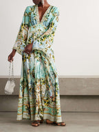 CAMILLA + The White Lotus Crystal Maxi Dress