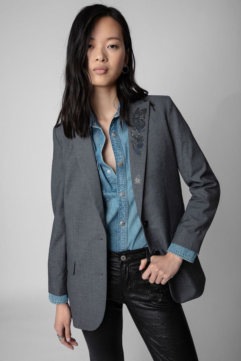 ZADIG & VOLTAIRE
Viva Marl Diamanté Jacket