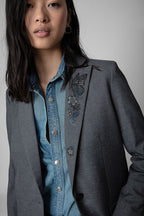 ZADIG & VOLTAIRE
Viva Marl Diamanté Jacket