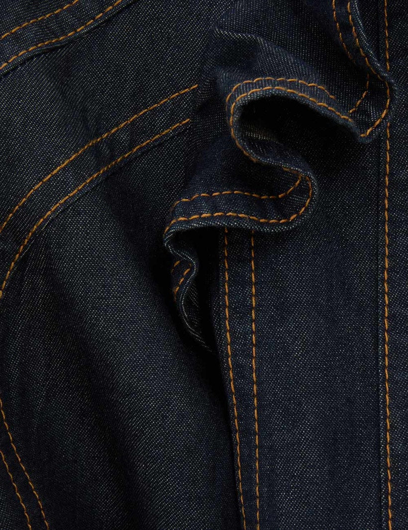 ZIMMERMANN
Hypnotic Denim Midi Dress – Night Sky