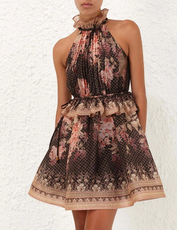 ZIMMERMANN
Illuminate Halter Mini Dress