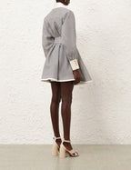 ZIMMERMANN
Hypnotic Tuck Mini Dress – Stripe