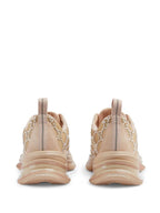 GUCCI
Run GG suede-trimmed crystal-embellished mesh sneakers