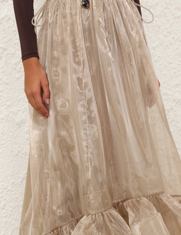 ZIMMERMANN
Dawning Flounce Maxi Skirt