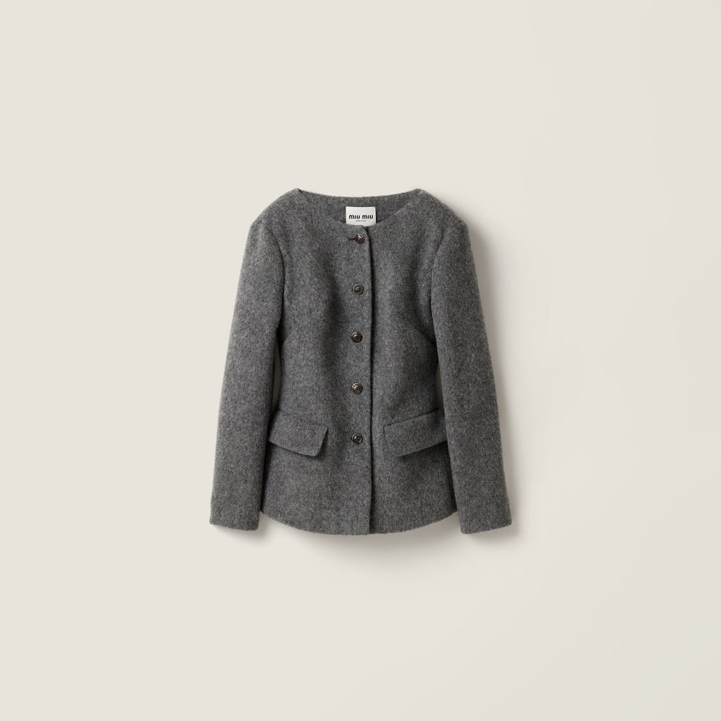 Miu Miu Light Shetland Wool Jacket