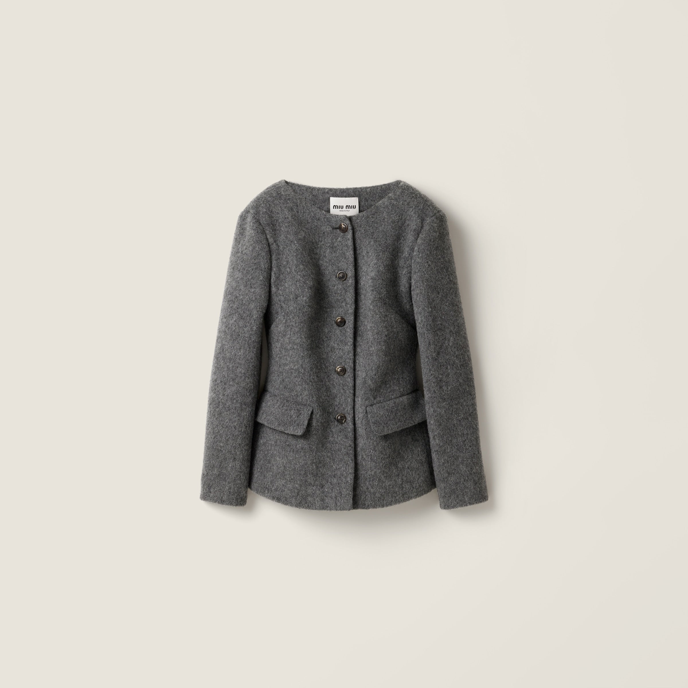 Miu Miu Light Shetland Wool Jacket
