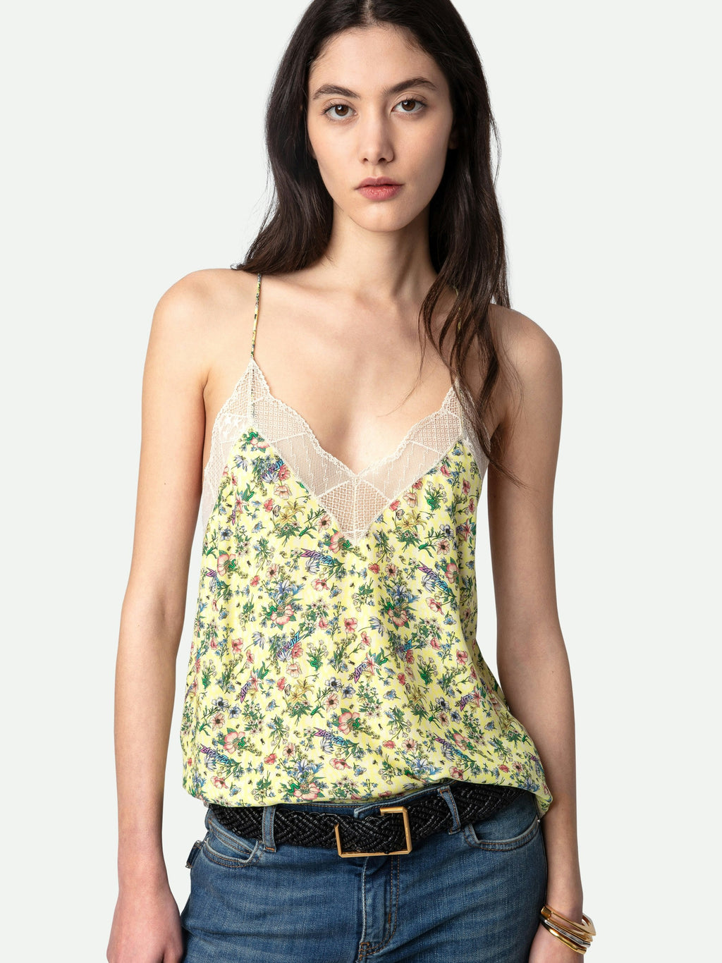 ZADIG & VOLTAIRE
Christy Floral Silk Camisole