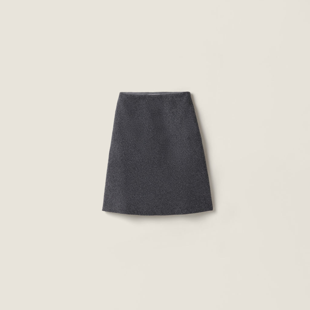 Miu Miu Shetland Wool Skirt