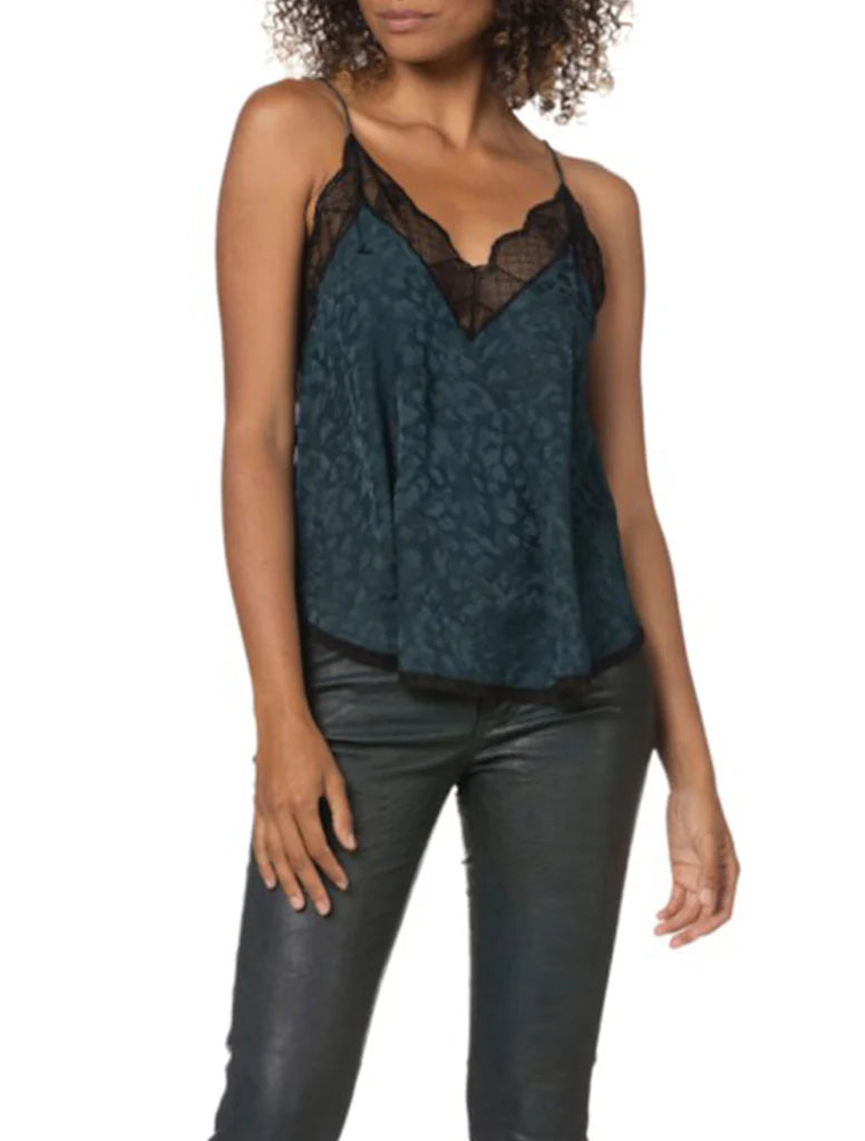 ZADIG & VOLTAIRE Christy Jac Leo Silk Camisole
