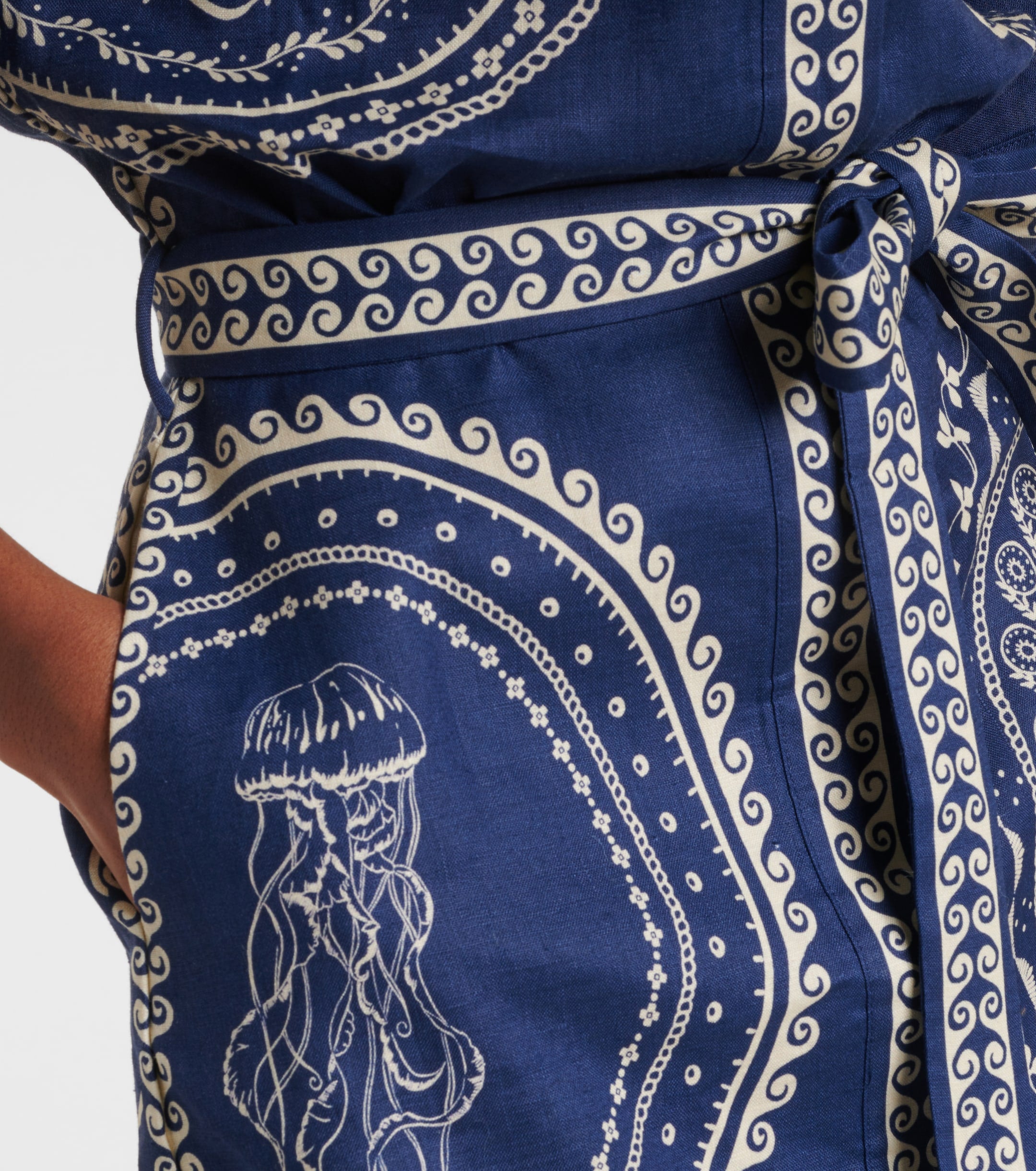 0105 ALÉMAIS

Oceane Linen Mini Dress