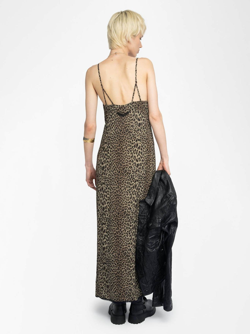 ZADIG & VOLTAIRE Ramelil Dress – Leaves