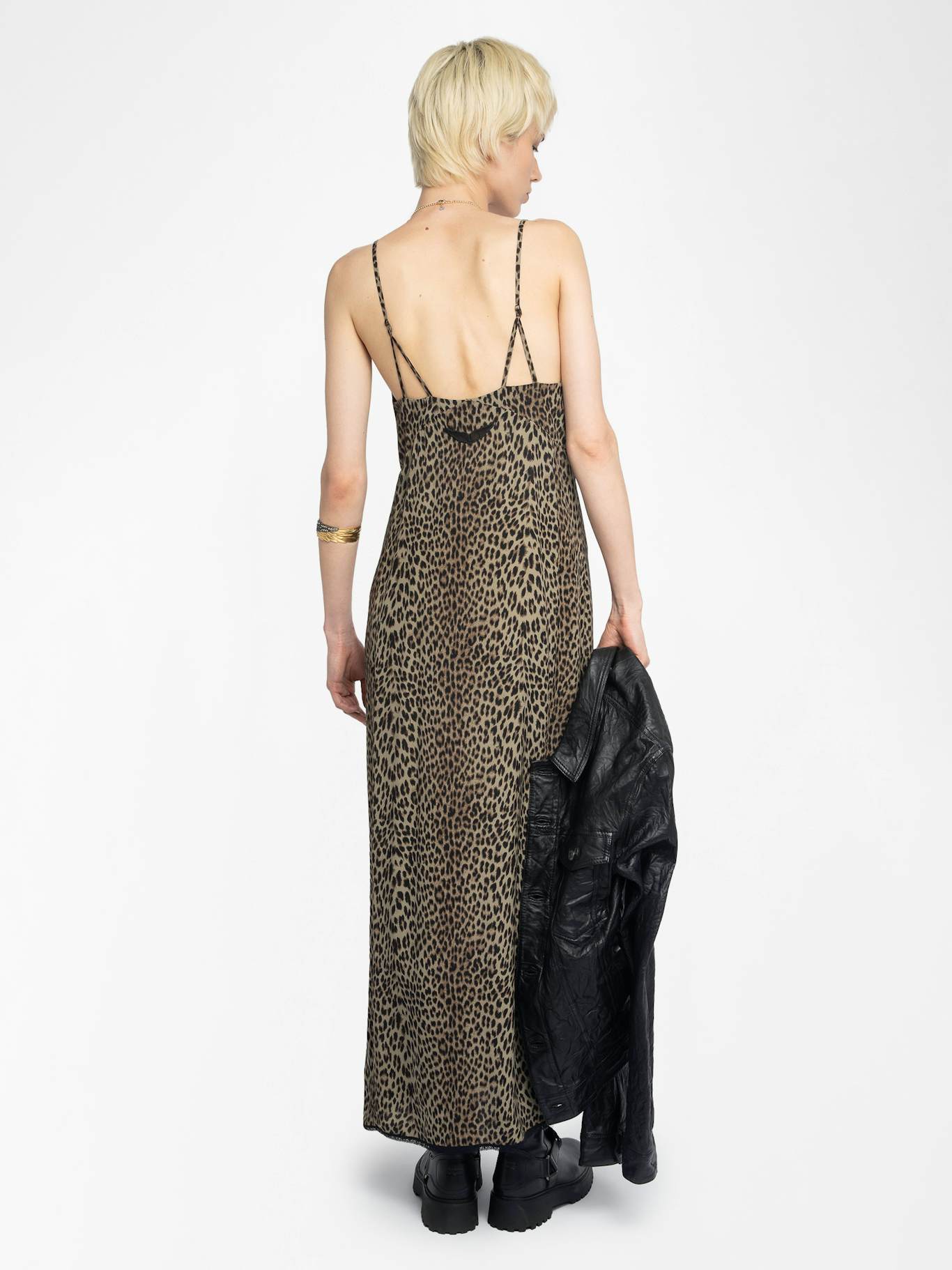 ZADIG & VOLTAIRE Ramelil Dress – Leaves