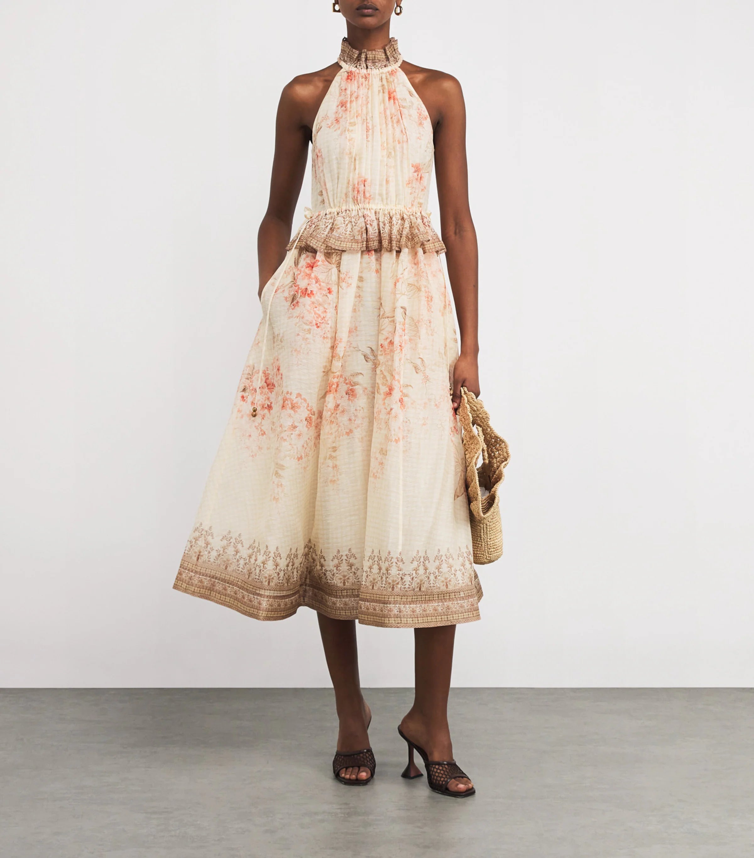 ZIMMERMANN
Illuminate Halter Midi Dress