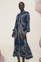 0107 ALÉMAIS

Oceane Silk Shirtdress