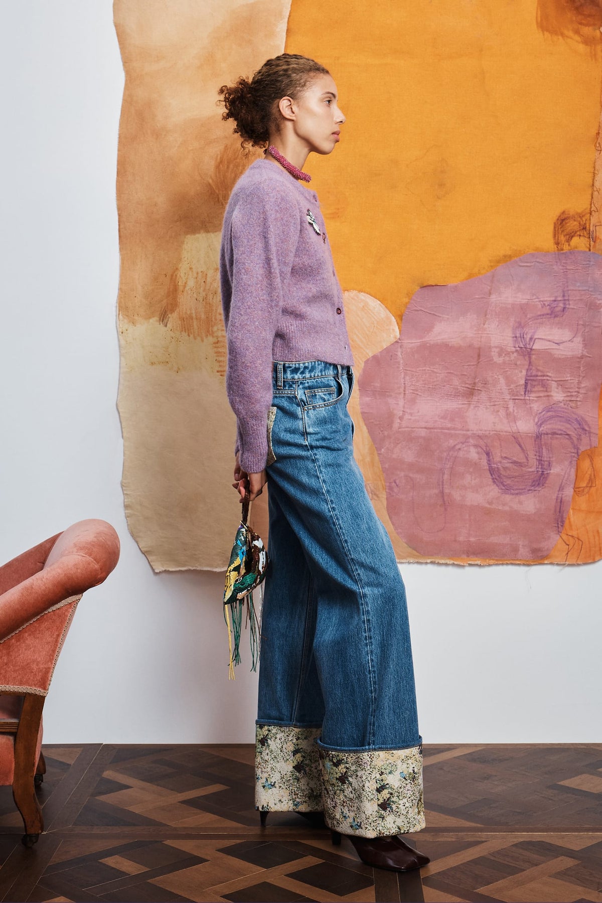 ALÉMAIS REGGIE CROPPED CARDIGAN