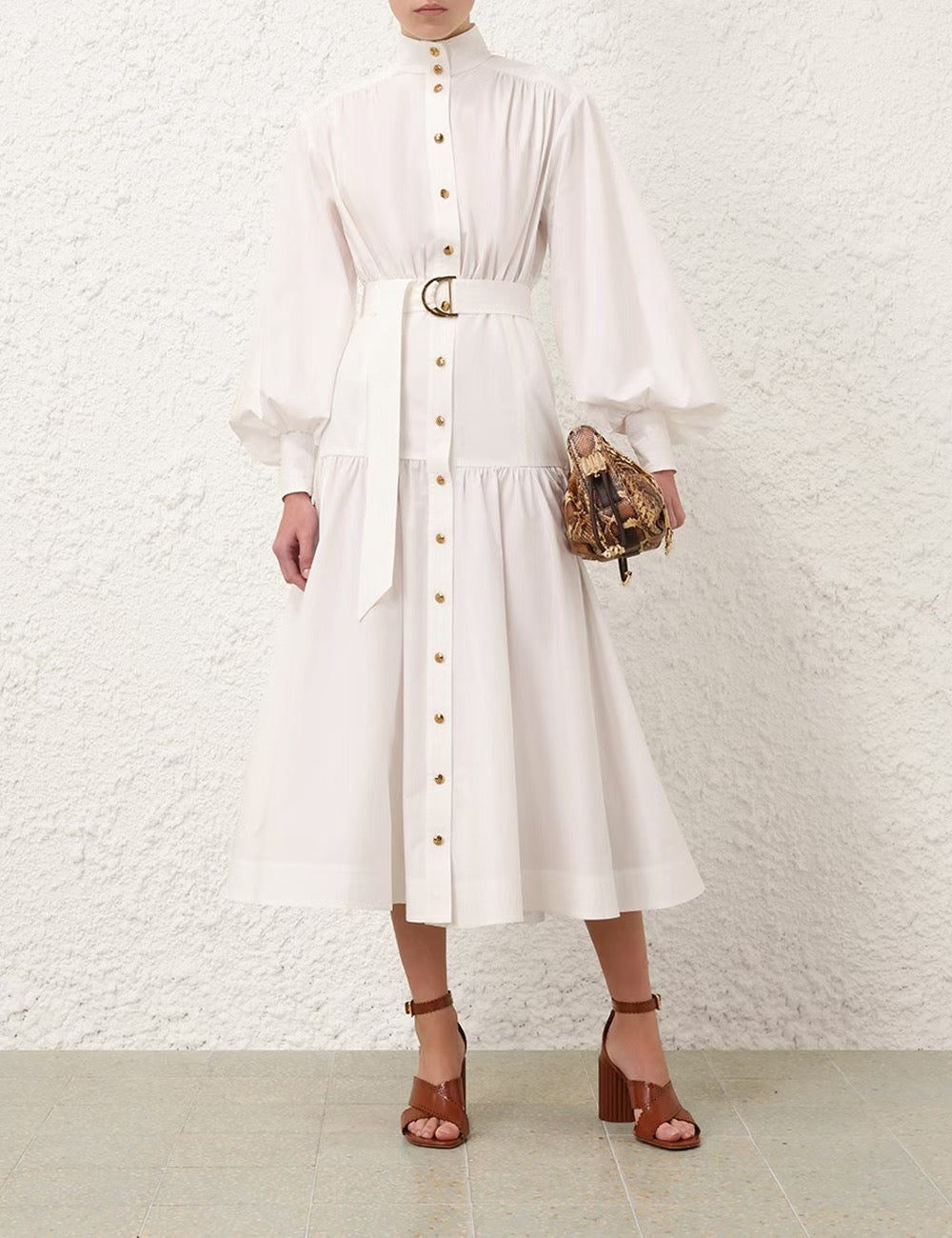 ZIMMERMANN Utility Midi Dress