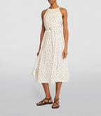 MaxMara
Volita belted printed silk crepe de chine midi dress