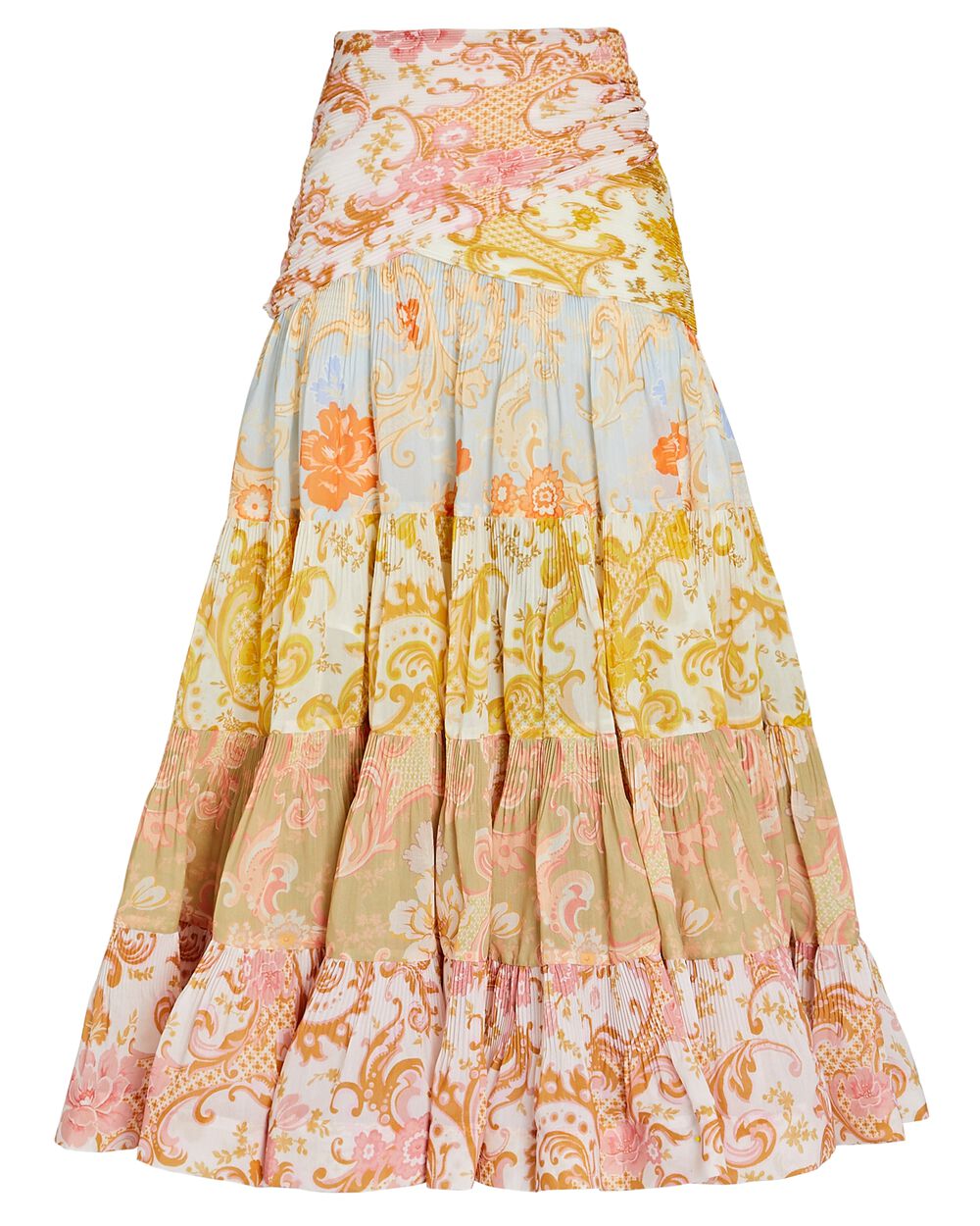 ZIMMERMANN Postcard midi skirt