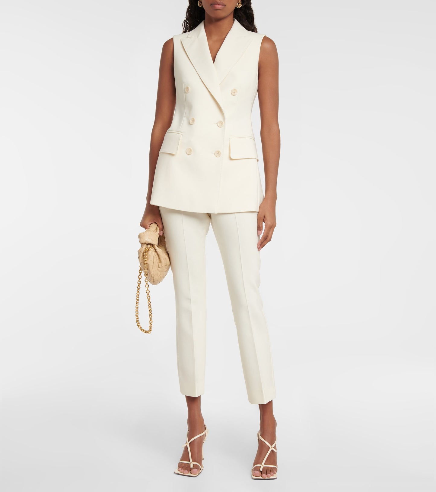 MaxMara
Pallida double-breasted wool-blend vest