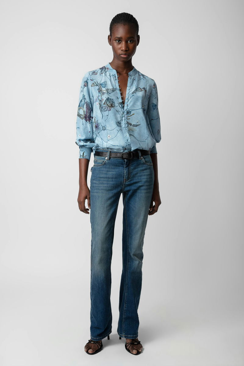 ZADIG & VOLTAIRE
Twina Blouse – Glacier Blue