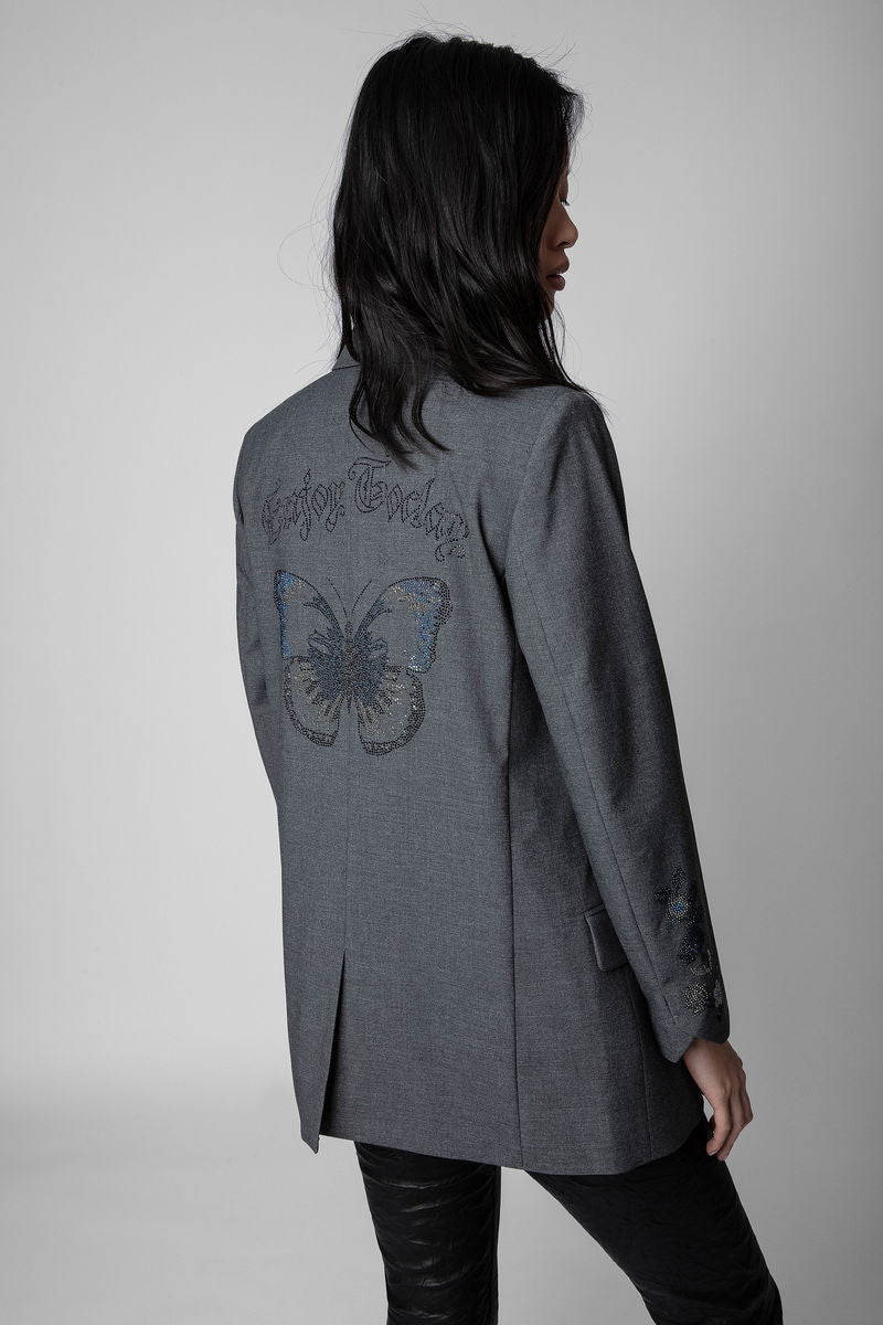 ZADIG & VOLTAIRE
Viva Marl Diamanté Jacket