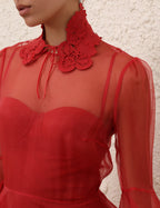 ZIMMERMANN – Rebellion Lantern Mini Dress