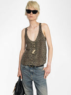 ZADIG & VOLTAIRE
Tarysa Leopard-Print Tank Top – Leaves
