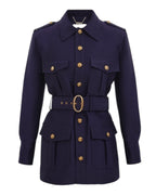 Zimmermann Hypnotic Utility Jacket — Ink