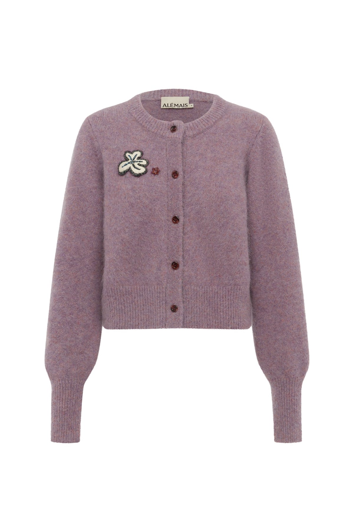 ALÉMAIS REGGIE CROPPED CARDIGAN