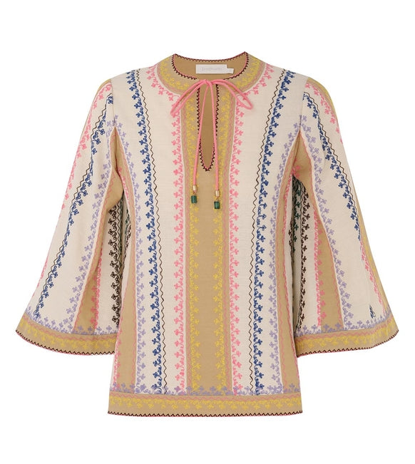 ZIMMERMANN

August Embroidered Shirt